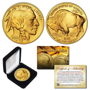🪙 Collector’s Grade-2019-2023 American Gold Buffalo 1 oz $50 – BU Coin