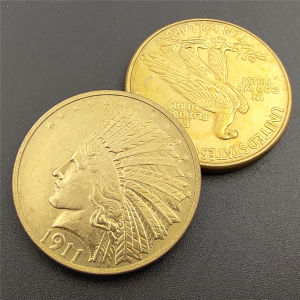 🔥 Most Collectible Commemorative Coin 🪙 – 1908-1916 Indian Head Eagle Young Gold Coin