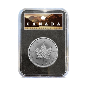 👑👑Queen’s Anniversary🍁2021-2024-Royal Canadian Mint Queen’s Maple Leaf Silver Dollar