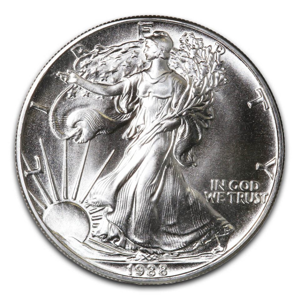 1988 American Silver Eagle
