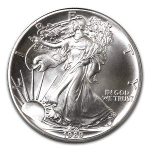 1989 American Silver Eagle