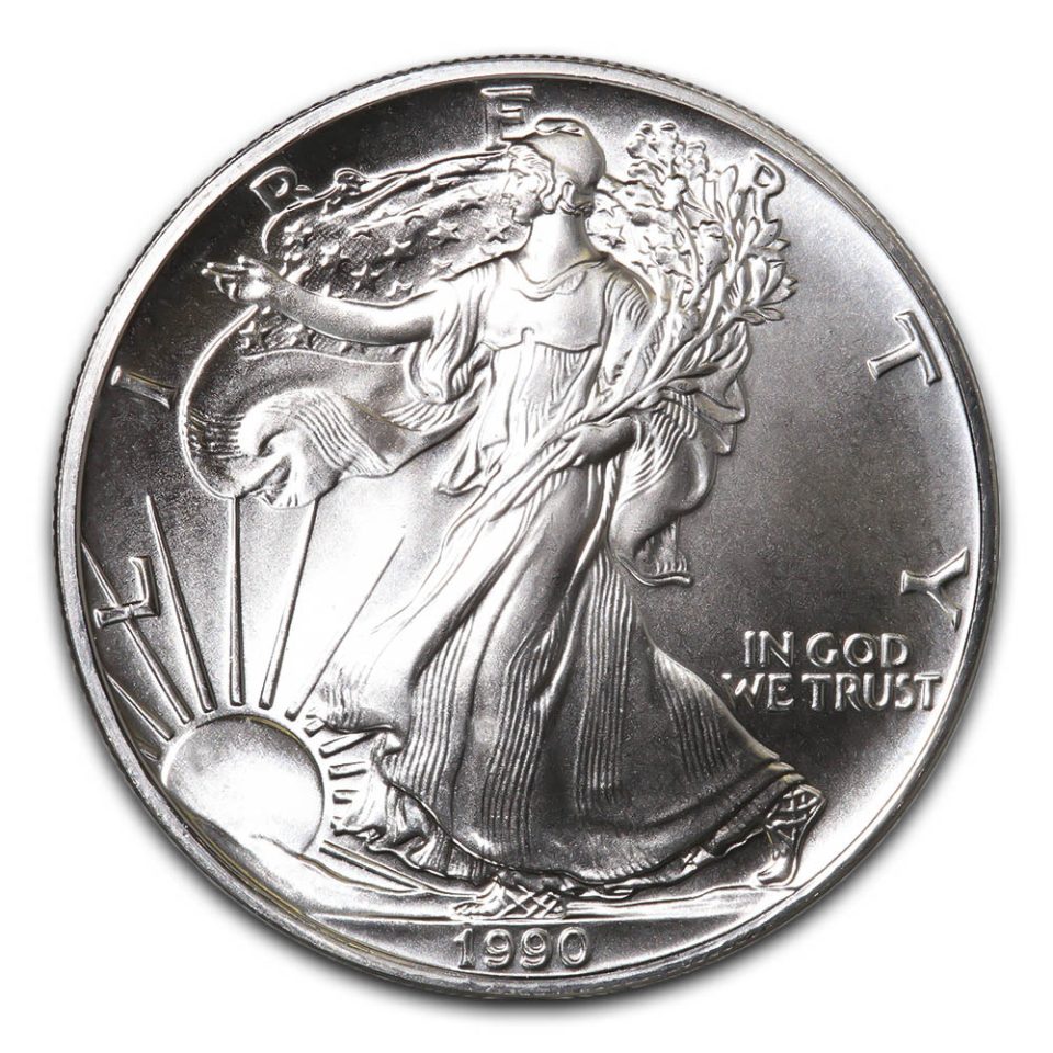 1990 American Silver Eagle