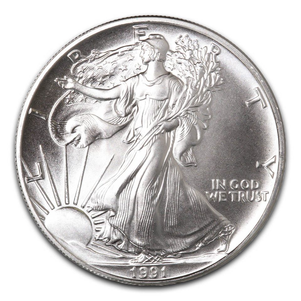 1991 American Silver Eagle