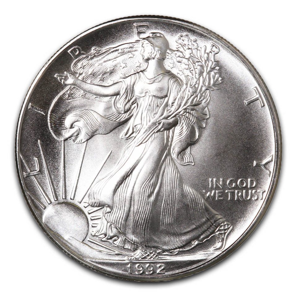 1992 American Silver Eagle