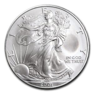 2001 American Silver Eagle