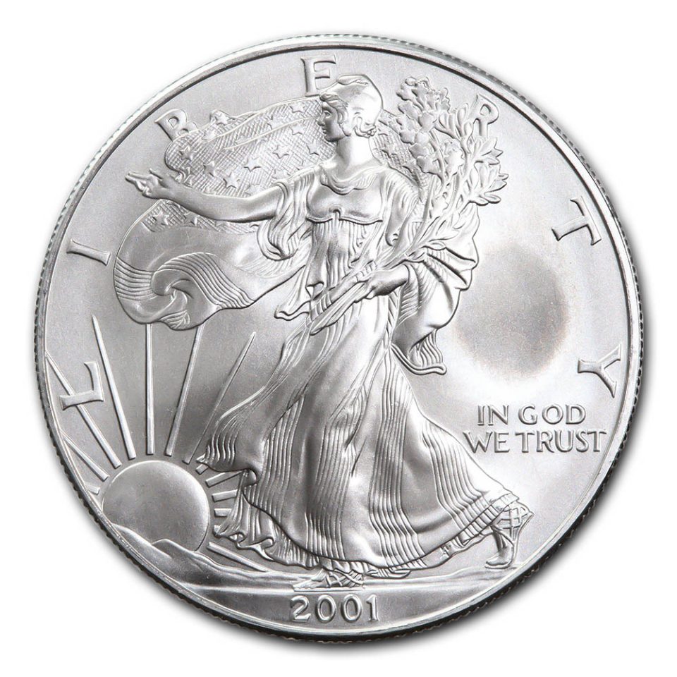 2001 American Silver Eagle