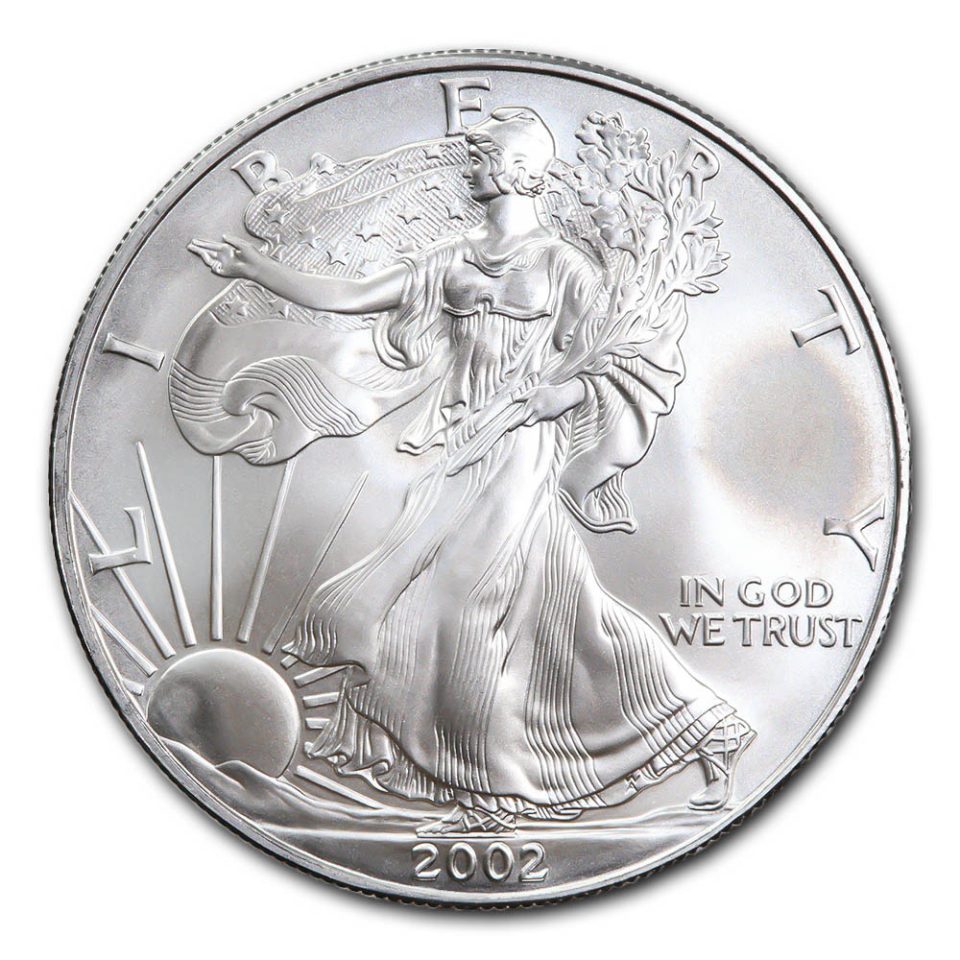 2002 American Silver Eagle
