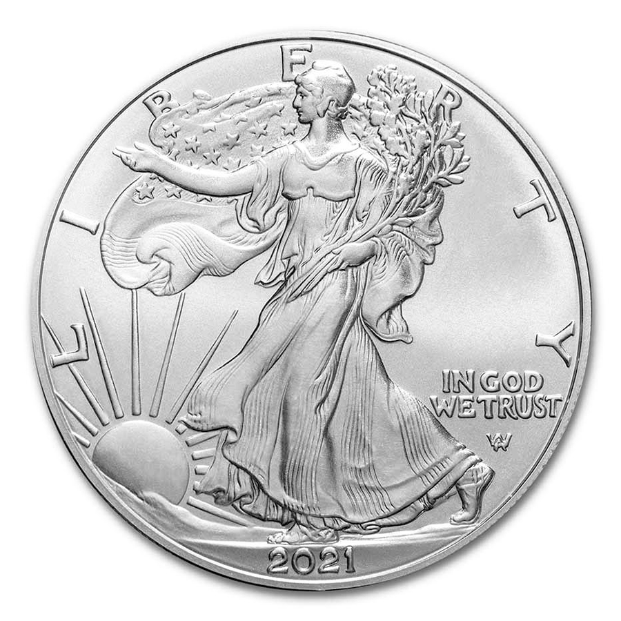 2021 American Silver Eagle Type 2
