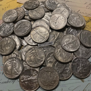 🔥【Complete Set】1916-1947 Walking Liberty Half Dollar Set – 20PC💰 Free Shipping & Quality Assurance
