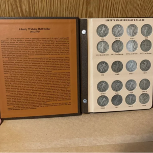 🔥【Complete Set】1916-1947 Walking Liberty Half Dollar Set – 20PC💰 Free Shipping & Quality Assurance