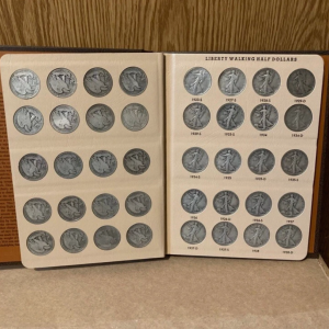 🔥【Complete Set】1916-1947 Walking Liberty Half Dollar Set – 20PC💰 Free Shipping & Quality Assurance