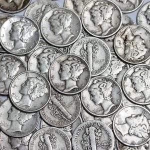 1916-1945 10 Cent Mercury Silver