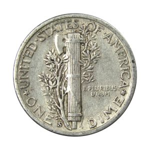 1916-1945 10 Cent Mercury Silver