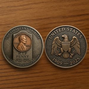🏆Flash Sale 60% OFF⚡【Collector’s Set】Final Cent Tribute Coin