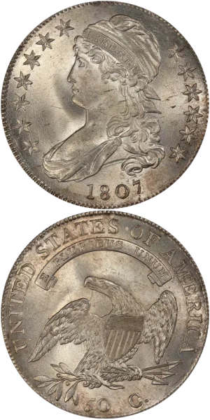Last 5 sets!!! [Complete Set] 1807-1836 50c Liberty Hooded Bust Engraved Edge Silver Dollar 29 pieces