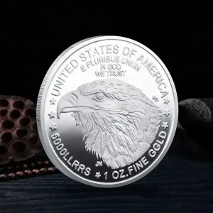 🔥HOT SELLER🔥American Eagle 2025 Silver – Gold Silver Proof Coin