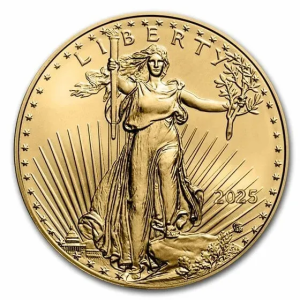 🔥HOT SELLER🔥American Eagle 2025 Silver – Gold Silver Proof Coin